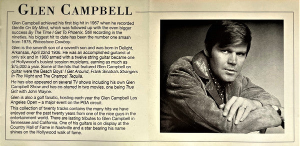 Glen Campbell : 20 Golden Greats (CD, Comp, RE)