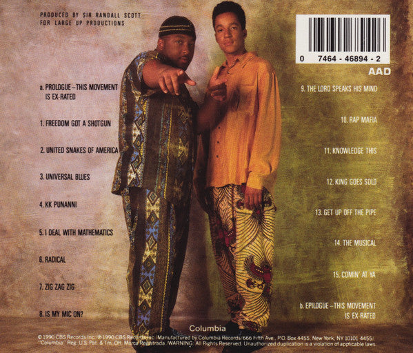 Movement Ex : Movement Ex (CD, Album)