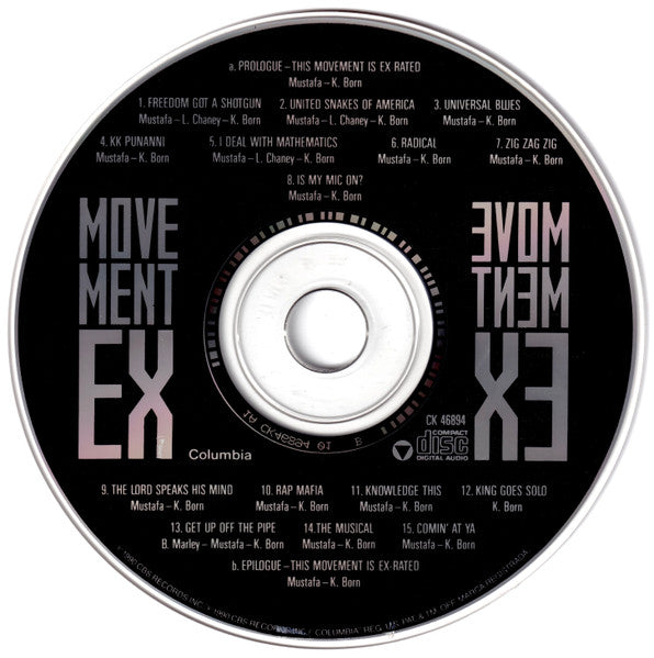 Movement Ex : Movement Ex (CD, Album)