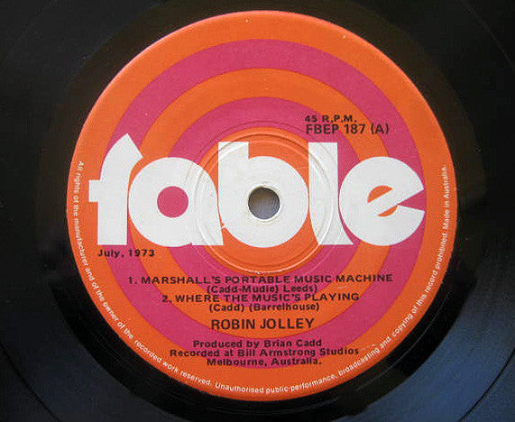 Robin Jolley : Robin Jolley (7", EP)