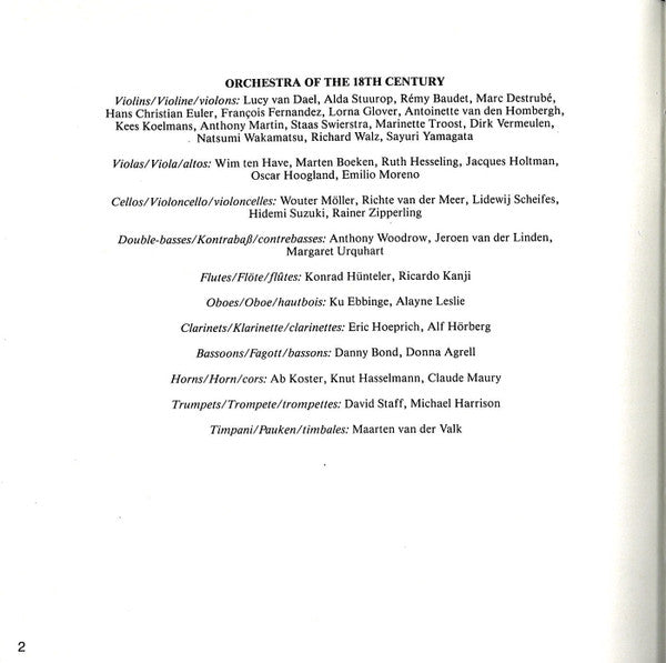 Beethoven*, Orchestra Of The 18th Century, Frans Brüggen : Symphony No. 3 "Eroica" (CD)