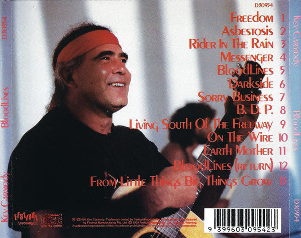 Kev Carmody : Bloodlines  (CD, Album)