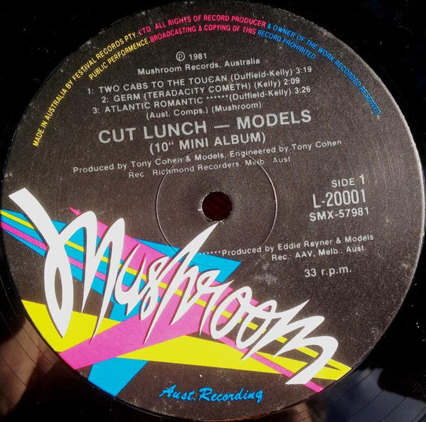 Models (2) : Cut Lunch (10", MiniAlbum)