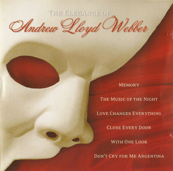 Billy Hutch (3) : The Elegance Of Andrew Lloyd Webber (CD, Album)