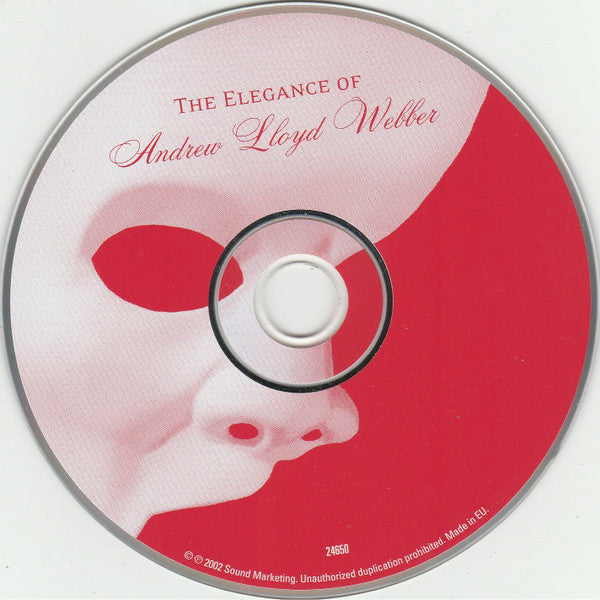 Billy Hutch (3) : The Elegance Of Andrew Lloyd Webber (CD, Album)