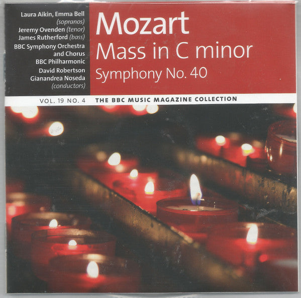 Mozart* : Mass In C Minor / Symphony No. 40 (CD, Comp)