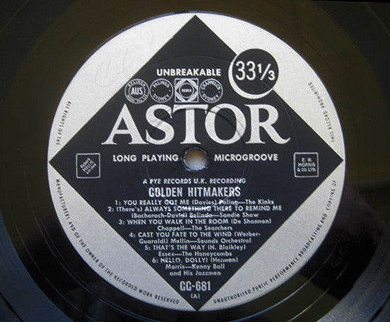 Various : Golden Hitmakers (LP, Comp)