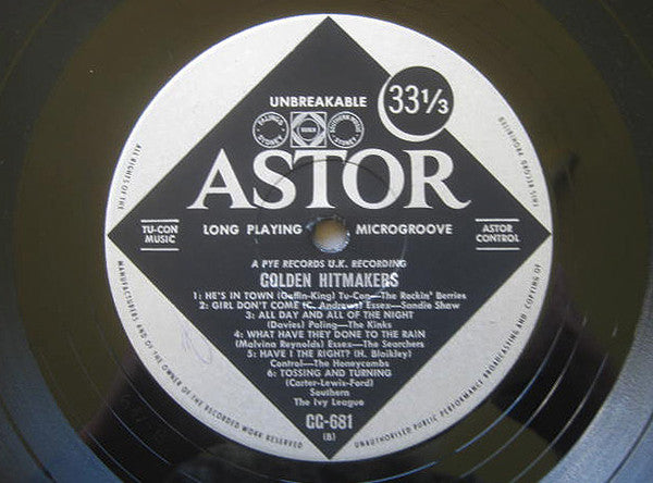 Various : Golden Hitmakers (LP, Comp)