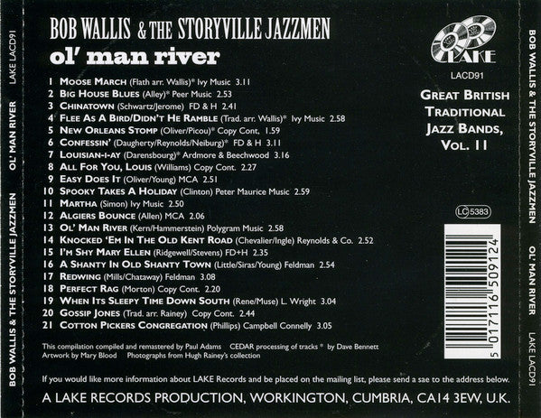 Bob Wallis And His Storyville Jazzmen : Ole Man River (CD, Comp)