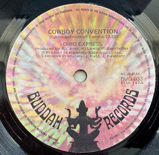 Ohio Express : Cowboy Convention / The Race (That Took Place) (7", Single)