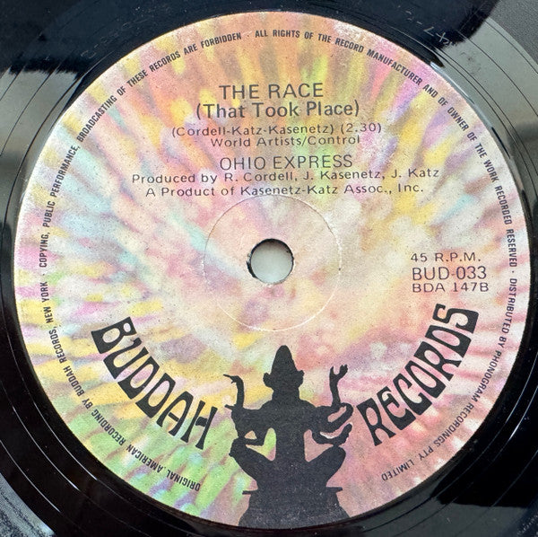 Ohio Express : Cowboy Convention / The Race (That Took Place) (7", Single)