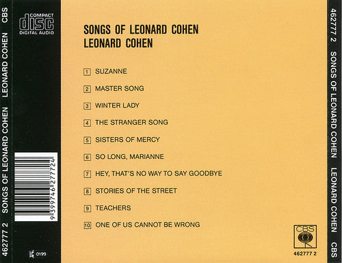 Leonard Cohen : Songs Of Leonard Cohen (CD, Album, RE)