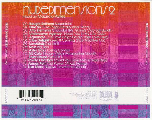 Various : Nude Dimensions 2 (CD, Mixed)