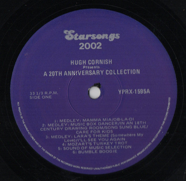 Hugh Cornish : Hugh Cornish Presents A 20th Anniversary Collection (LP, Album)
