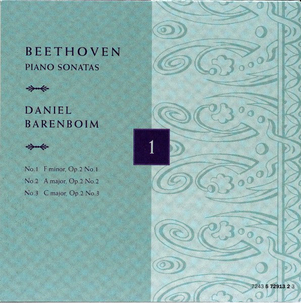 Beethoven* - Daniel Barenboim : The Complete Piano Sonatas = Die Sämtliche Klaviersonaten = Les Sonates Pour Piano (10xCD, Comp, RM + Box)