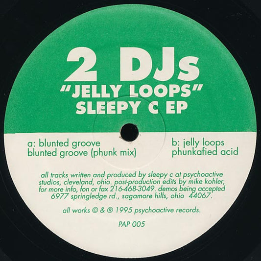 2DJS & Sleepy C : Jelly Loops EP (12", EP)