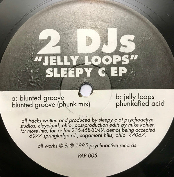 2DJS & Sleepy C : Jelly Loops EP (12", EP)