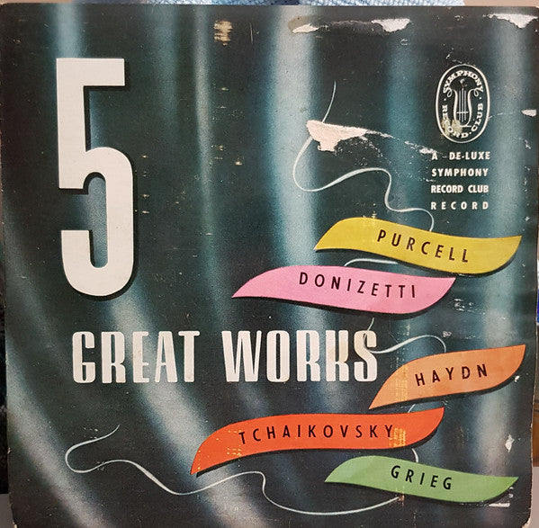 Various : 5 Great Works (7", EP, Club)