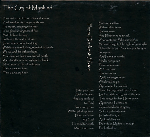 My Dying Bride : The Angel And The Dark River (CD, Album, RE, RM, Dig)