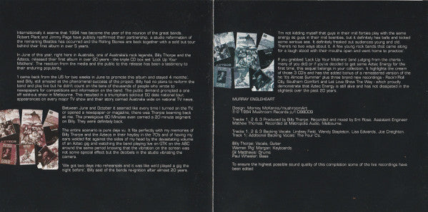 Billy Thorpe And The Aztecs : The Best & The Rest Of Lock Up Your Mothers (CD, Comp)