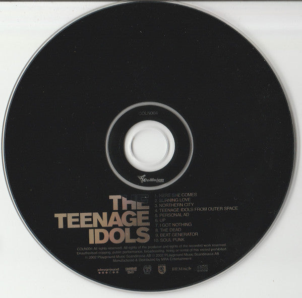 The Teenage Idols : The Teenage Idols (CD, Album)