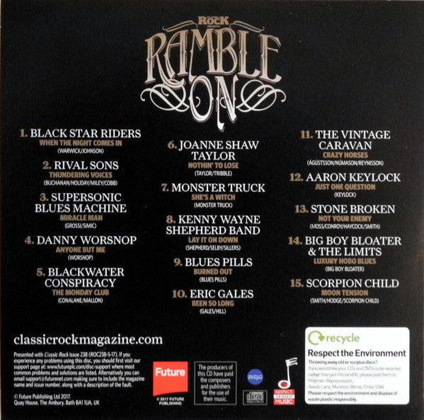 Various : Ramble On (CD, Comp, Promo)