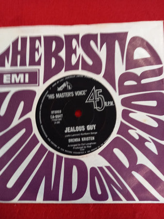 Brenda Kristen : Jealous Guy (7", Single)