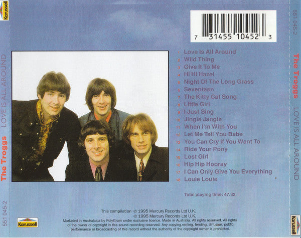 The Troggs : Love Is All Around (CD, Comp)