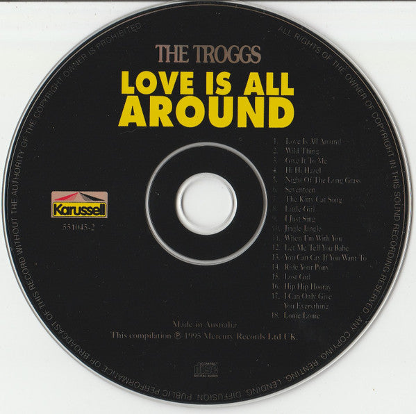 The Troggs : Love Is All Around (CD, Comp)