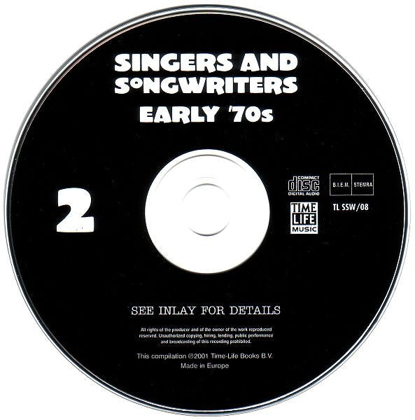 Various : Singers And Songwriters - Early '70s (2xCD, Comp)