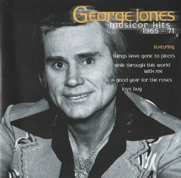 George Jones (2) : Musicor Hits 1965-71 (CD, Comp)