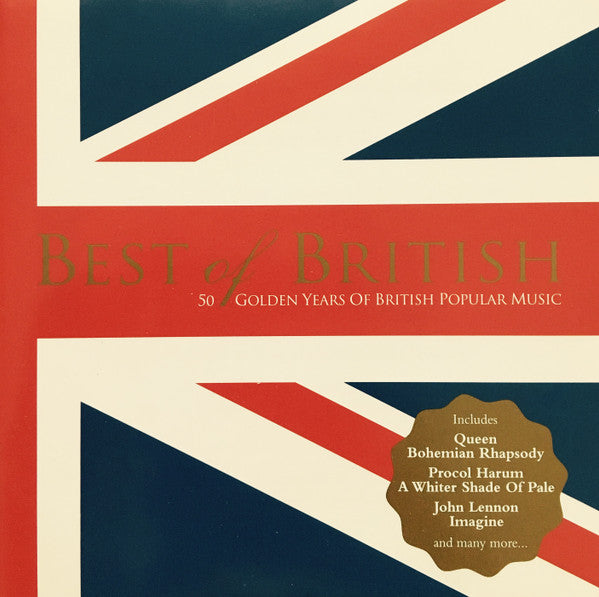 Various : Best Of British - 50 Golden Years Of British Popular Music (2xCD, Comp)