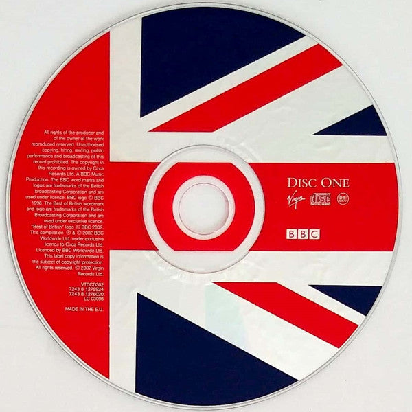 Various : Best Of British - 50 Golden Years Of British Popular Music (2xCD, Comp)