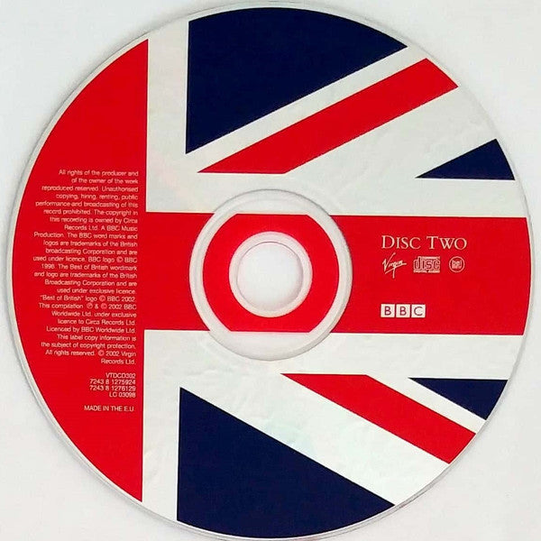 Various : Best Of British - 50 Golden Years Of British Popular Music (2xCD, Comp)