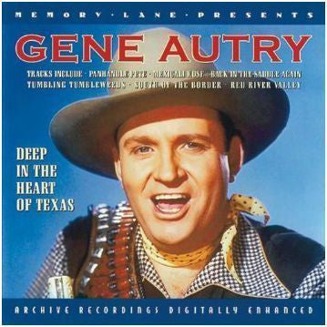 Gene Autry : Deep In The Heart Of Texas (CD, Album, Comp)