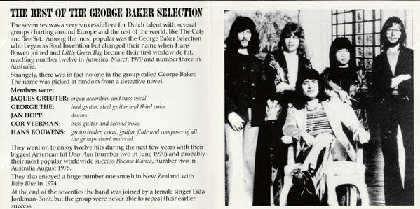George Baker Selection : The Best Of The George Baker Selection (CD, Comp)
