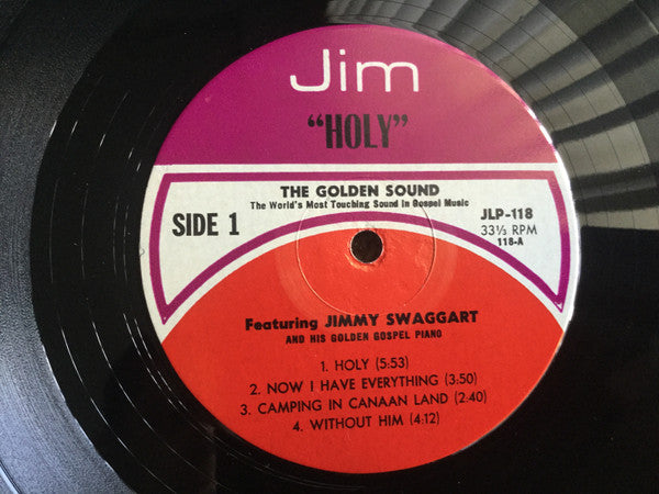 Jimmy Swaggart : Holy (LP, Album)