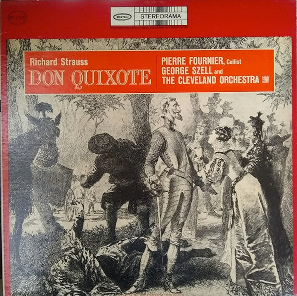 Richard Strauss, Pierre Fournier, George Szell, The Cleveland Orchestra : Don Quixote (LP)
