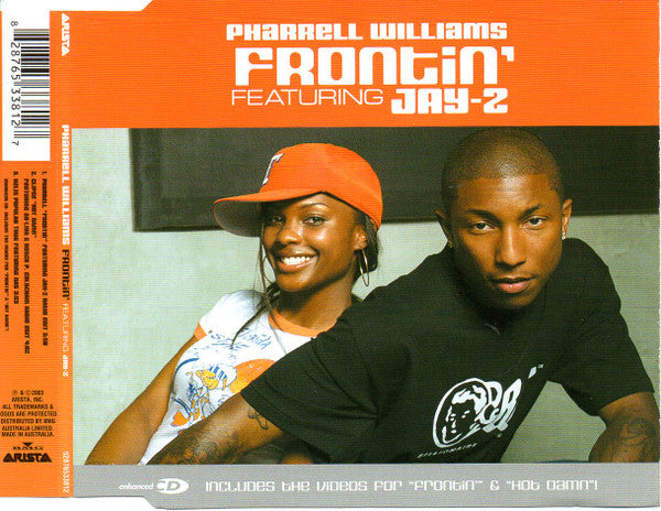 Pharrell Williams featuring Jay-Z : Frontin' (CD, Single, Enh)