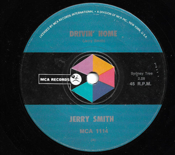 Jerry Smith (4) : Drivin' Home / Louisiana Blues (7", Single, RE)