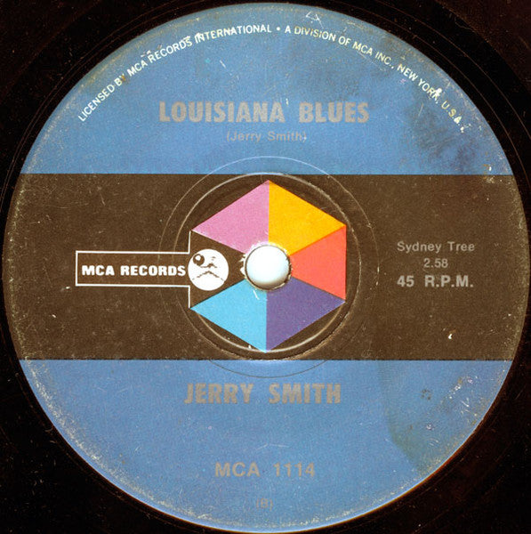 Jerry Smith (4) : Drivin' Home / Louisiana Blues (7", Single, RE)