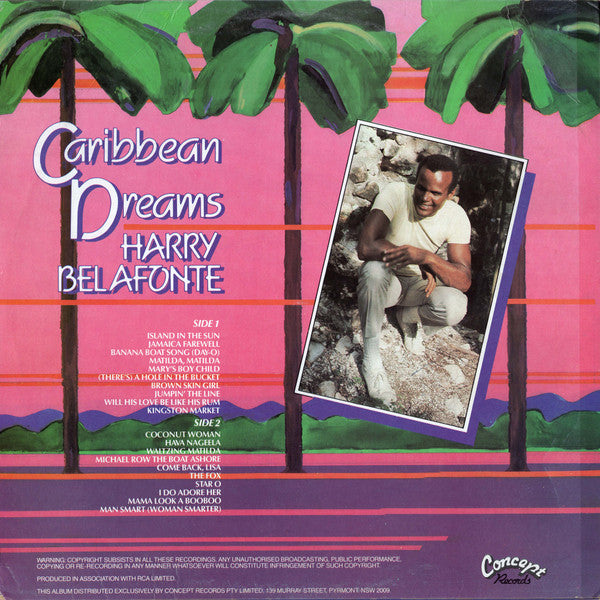 Harry Belafonte : Caribbean Dreams (LP, Comp)