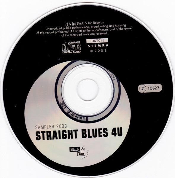Various : Straight Blues 4U (CD, Comp, Smplr)