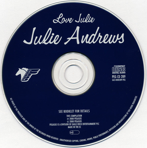 Julie Andrews : Love Julie (CD, Album)
