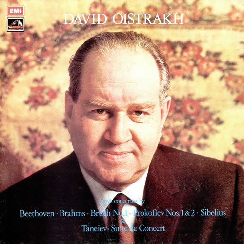 David Oistrakh* - Beethoven*, Brahms*, Bruch*, Prokofiev*, Sibelius*, Taneiev* : Plays Concertos (Box, Comp + 5xLP, Comp)