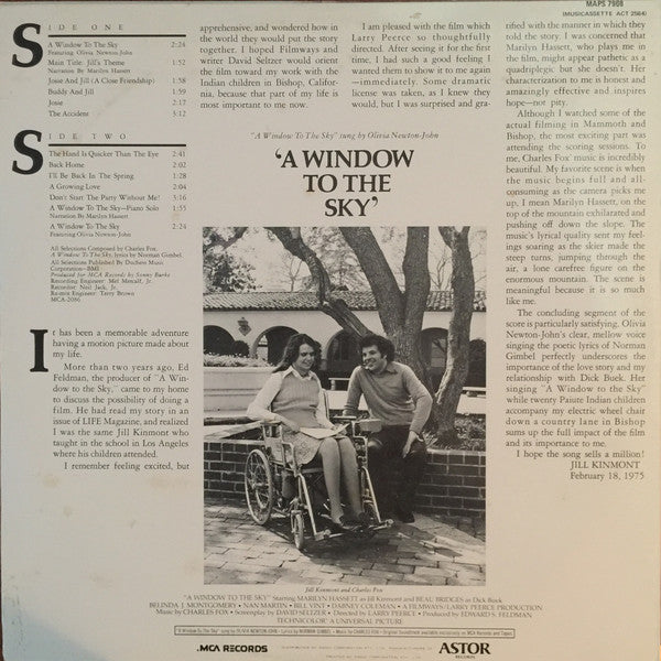 Charles Fox : A Window To The Sky (Music From The Original Motion Picture Soundtrack) (LP)