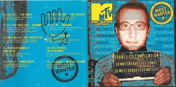 Various : MTV Most Wanted (Double CD Compilation 38 Most Requested Songs 38 Most Requested Artists) (2xCD, Comp)