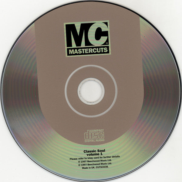 Various : Classic Soul Mastercuts Volume 1 - The Jazzie B Selection (CD, Comp)