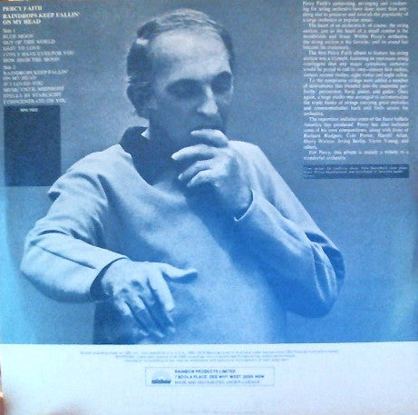 Percy Faith : Raindrops Keep Fallin' On My Head (LP, Album)