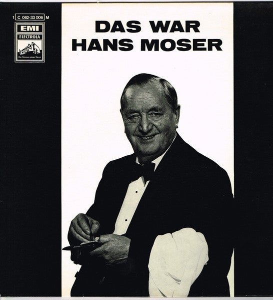 Hans Moser : Das War Hans Moser (LP, Comp)